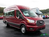 2020 Ford Transit Passenger Wagon XLT 350 HR Extended Front 3/4 View