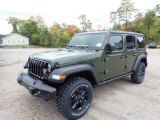 2021 Sarge Green Jeep Wrangler Unlimited Willys 4x4 #139848537