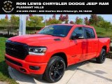 2021 Flame Red Ram 1500 Big Horn Crew Cab 4x4 #139864903