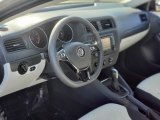 2015 Volkswagen Jetta S Sedan Ceramique/Titan Black Interior