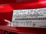 2020 F350 Super Duty Color Code for Rapid Red Metallic - Color Code: D4