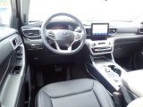 2021 Ford Explorer XLT 4WD Ebony Interior
