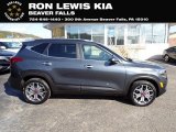 2021 Gravity Gray Kia Seltos SX Turbo AWD #139878739