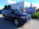 2021 Tourmaline Blue Metallic Volkswagen Atlas SE 4Motion #139899744