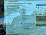 2020 Dodge Challenger SRT Hellcat Redeye Window Sticker