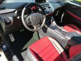2021 Lexus NX 300 F Sport AWD Rioja Red Interior
