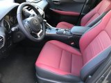 2021 Lexus NX 300h AWD Rioja Red Interior