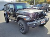 2021 Black Jeep Wrangler Unlimited Willys 4x4 #139914842