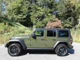 2021 Sarge Green Jeep Wrangler Unlimited Willys 4x4 #139914822