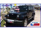 2008 Black Jeep Wrangler Unlimited Sahara 4x4 #13895616