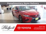 2020 Supersonic Red Toyota Camry SE #139927138