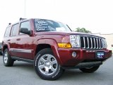 2007 Red Rock Pearl Jeep Commander Limited 4x4 #13878286