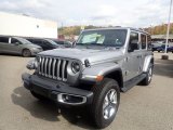2021 Billet Silver Metallic Jeep Wrangler Unlimited Sahara 4x4 #139936191