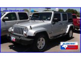 2007 Bright Silver Metallic Jeep Wrangler Unlimited Sahara #13880969