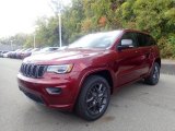 2021 Velvet Red Pearl Jeep Grand Cherokee Limited 4x4 #139936190