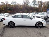 2021 Quartz White Hyundai Sonata SEL Plus #139936102