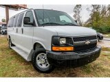 2009 Summit White Chevrolet Express 3500 Extended Passenger Van #139936276