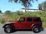 2021 Snazzberry Pearl Jeep Wrangler Unlimited Rubicon 4x4 #139935951