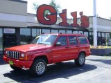 1997 Flame Red Jeep Cherokee 4x4 #13933950
