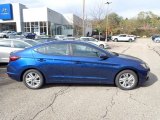 2020 Lakeside Blue Hyundai Elantra Value Edition #139936088