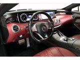 2017 Mercedes-Benz S 550 4Matic Coupe designo Bengal Red/Black Interior