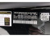 2021 E Color Code for Obsidian Black Metallic - Color Code: 197