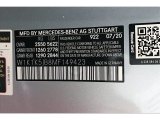 2021 E Color Code for Cirrus Silver Metallic - Color Code: 922