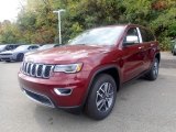 2021 Velvet Red Pearl Jeep Grand Cherokee Limited 4x4 #139936197