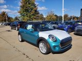 2021 Caribbean Aqua Metallic Mini Convertible Cooper #139936243