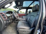2021 Ram 1500 Rebel Crew Cab 4x4 Black Interior