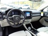 2021 Volvo XC40 T5 Inscription AWD Blond/Charcoal Interior