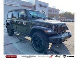 2021 Sarge Green Jeep Wrangler Unlimited Willys 4x4 #139955263