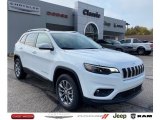 2021 Bright White Jeep Cherokee Latitude Lux 4x4 #139955258