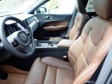 2021 Volvo XC60 T5 AWD Inscription Maroon Brown/Charcoal Interior