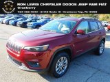 2021 Velvet Red Pearl Jeep Cherokee Latitude Lux 4x4 #139955123