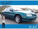 1996 Medium Green Blue Metallic Pontiac Grand Am GT Coupe #139955242