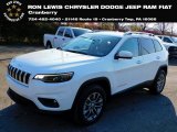 2021 Bright White Jeep Cherokee Latitude Lux 4x4 #139955120