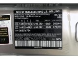 2021 GLE Color Code for Mojave Silver Metallic - Color Code: 859