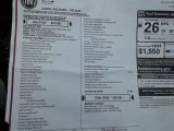2020 Fiat 500X Pop AWD Window Sticker