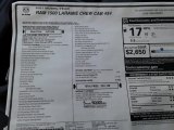 2021 Ram 1500 Laramie Crew Cab 4x4 Window Sticker