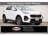 2020 Clear White Kia Sportage LX #139969842