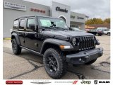 2021 Black Jeep Wrangler Unlimited Willys 4x4 #139985359