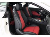 2021 Mercedes-Benz E 450 Coupe Classic Red/Black Interior