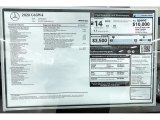 2020 Mercedes-Benz G 63 AMG Window Sticker