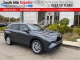 2021 Magnetic Gray Metallic Toyota Highlander Hybrid Limited AWD #139991425