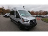 2020 Ingot Silver Ford Transit Passenger Wagon XL 350 HR Extended #139991558