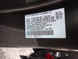 2021 Odyssey Color Code for Pacific Pewter Metallic - Color Code: NH862M