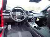 2021 Honda Civic EX Hatchback Black Interior