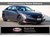 2019 Sonic Gray Pearl Honda Civic Sport Sedan #140005225