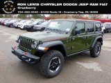 2021 Sarge Green Jeep Wrangler Unlimited Rubicon 4x4 #140005171